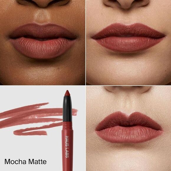 Haus Labs by Lady Gaga Le Monster Lip Crayon in Mocha Matte - Picture 9 of 9